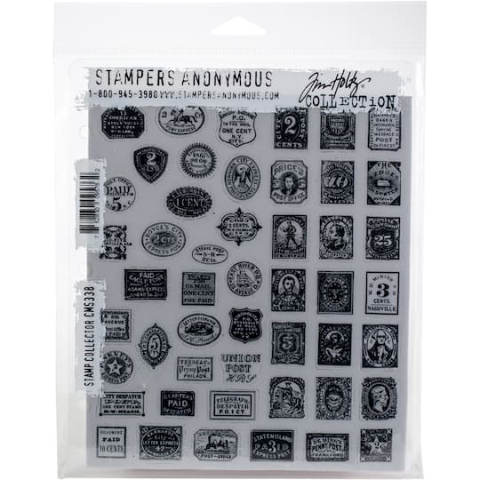 Stampers Anonymous Tim Holtz&#xAE; Stamp Collector Cling Stamps